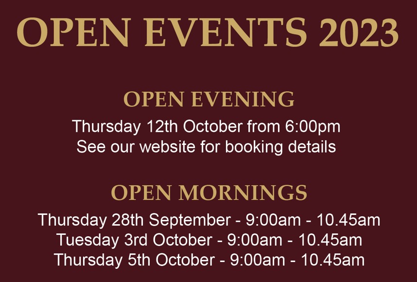 OPEN EVENTS