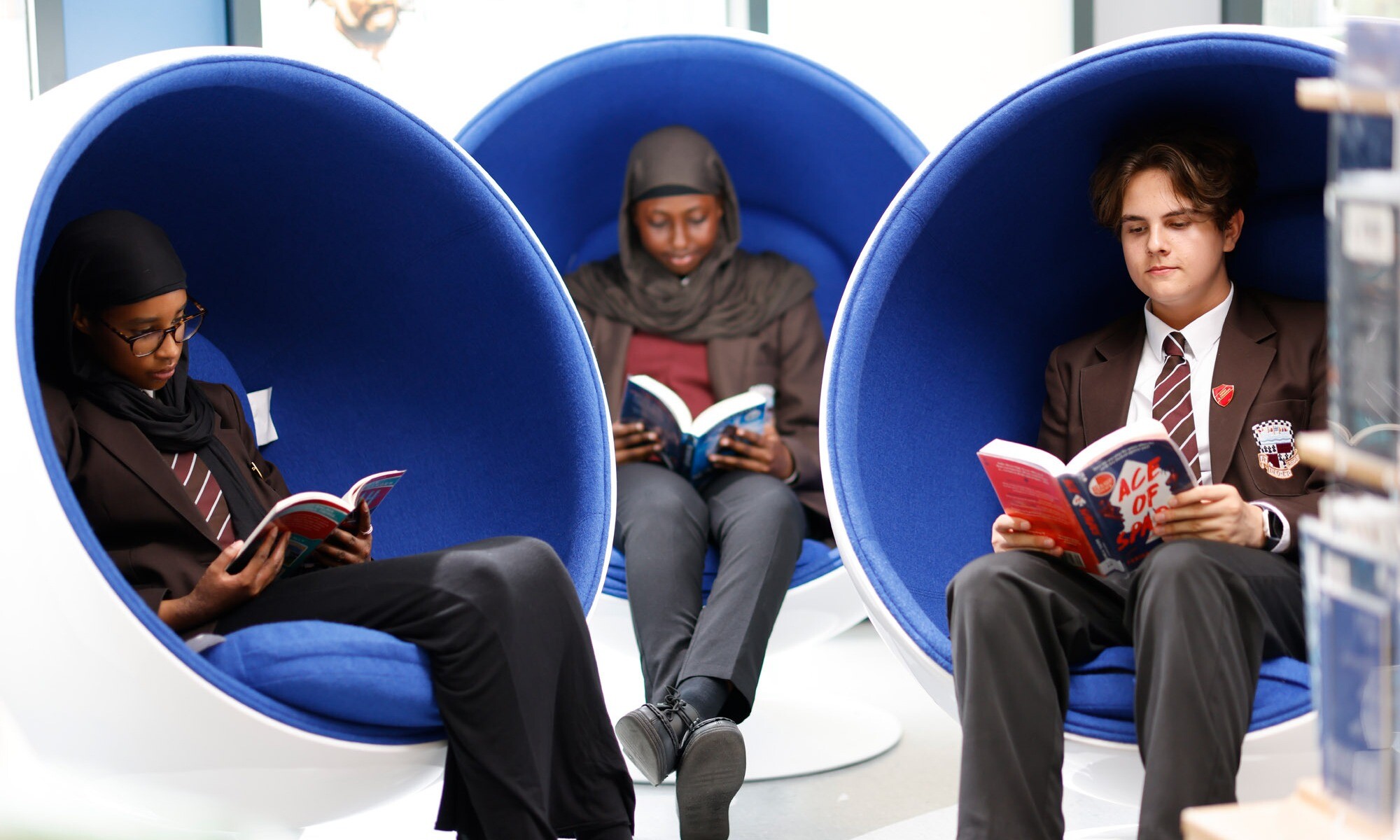 Addey & Stanhope School Students Reading Image 103